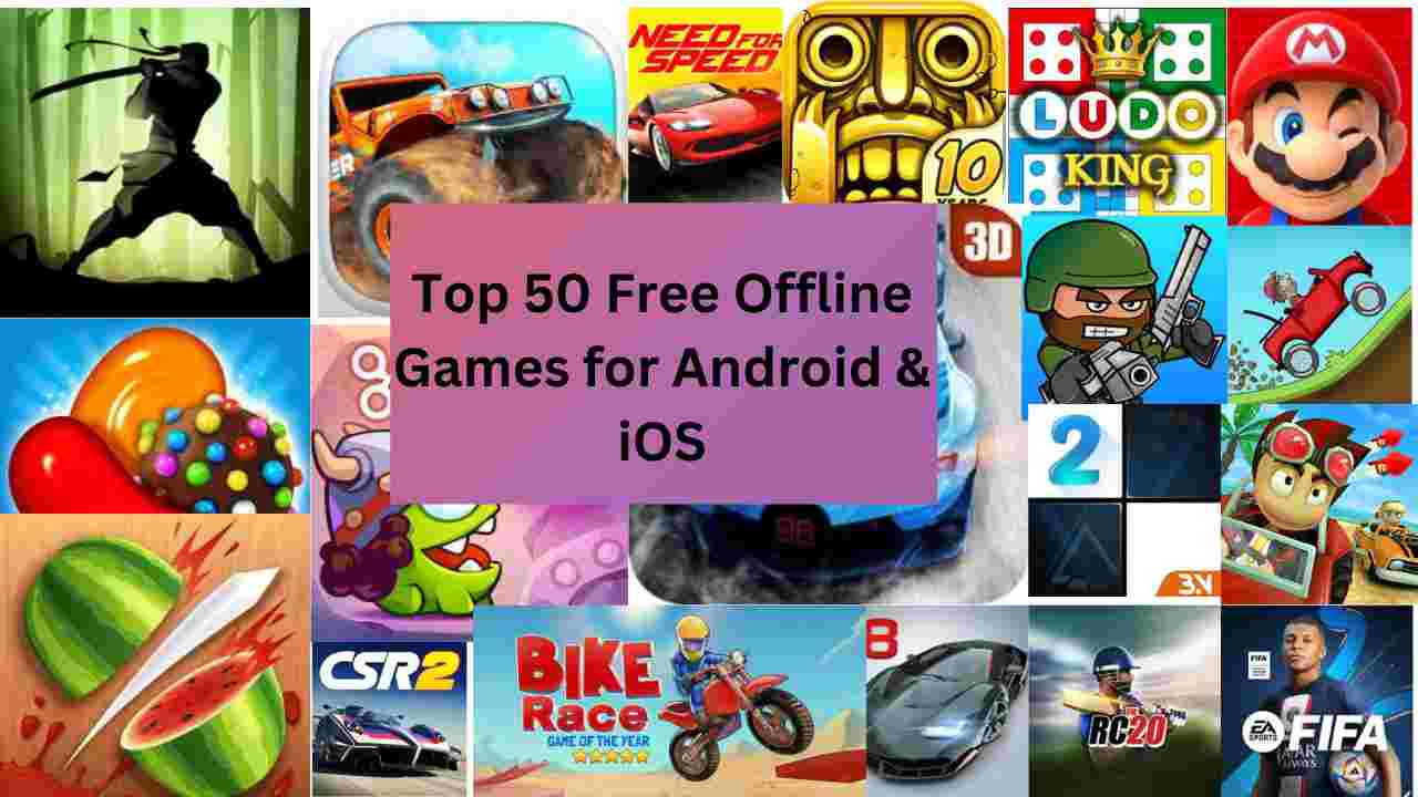 Top 10 Jogos OFFLINE para Android e iOS Até 50MB!